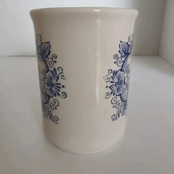 English Ironstone Tableware Cup Glass, EUC, windmill scene - Picture 4 of 6